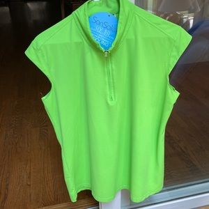 New SanSoleil women’s cap sleeve top